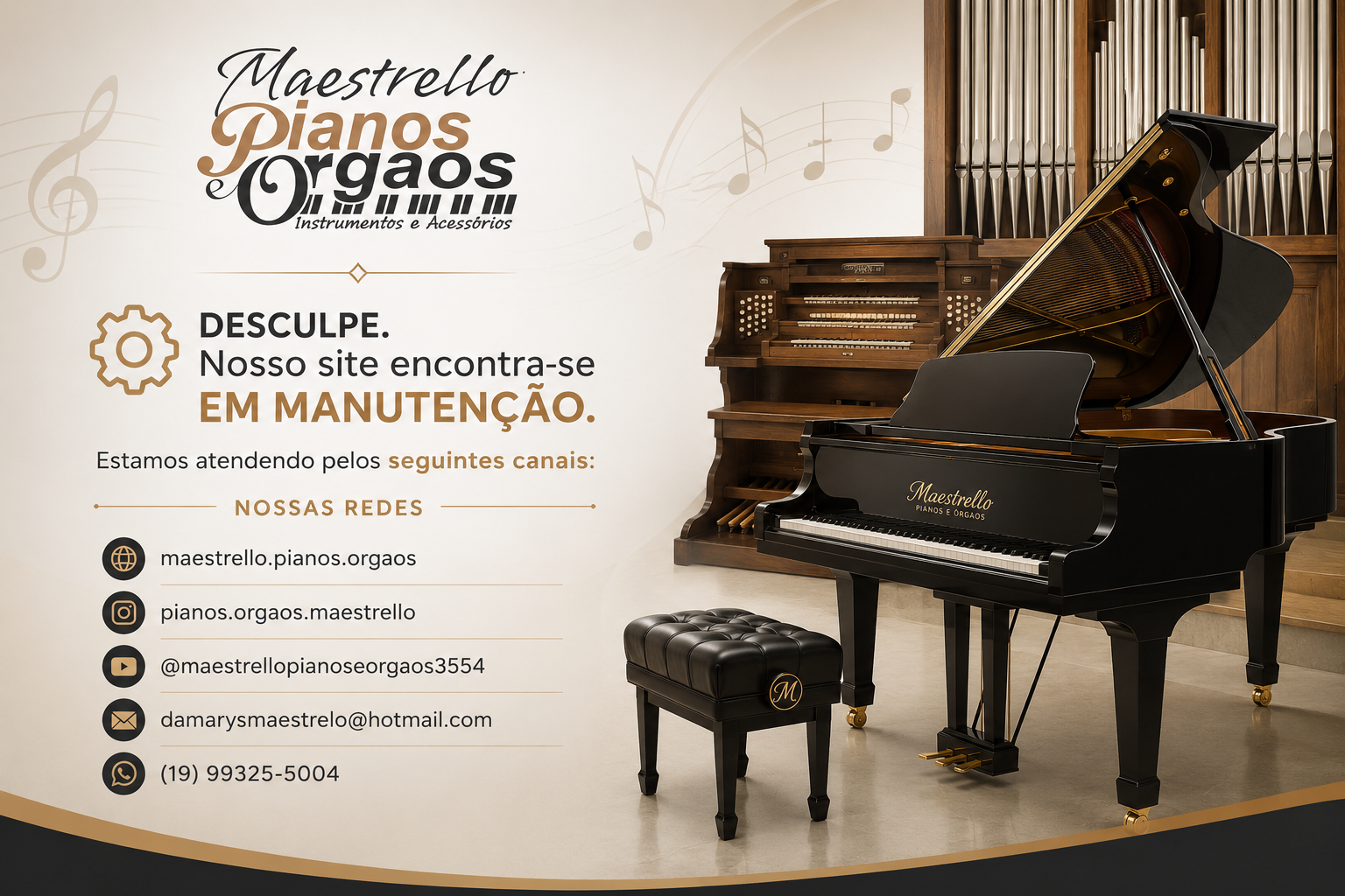 Site Panashet em construção